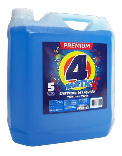 Detergente 4 Matic Premium 5 Lts.