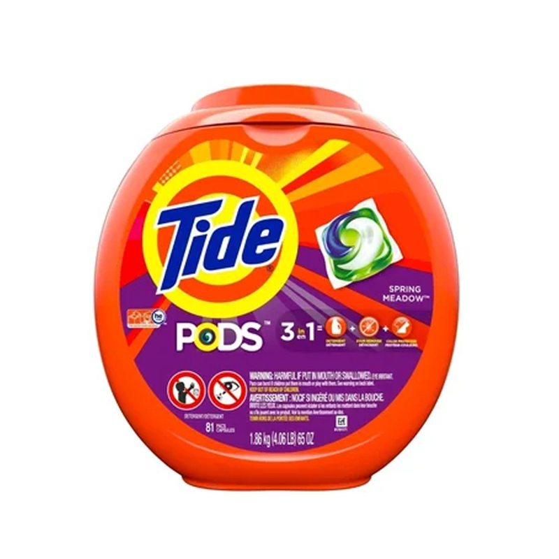 Detergente Tide Pods 81 cápsulas